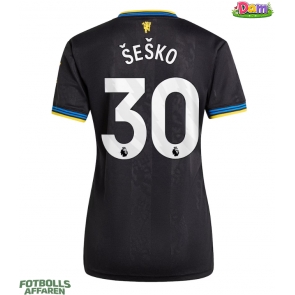 Manchester United Benjamin Sesko #30 Tredje Tröja Kvinnor 2025-26 Kortärmad